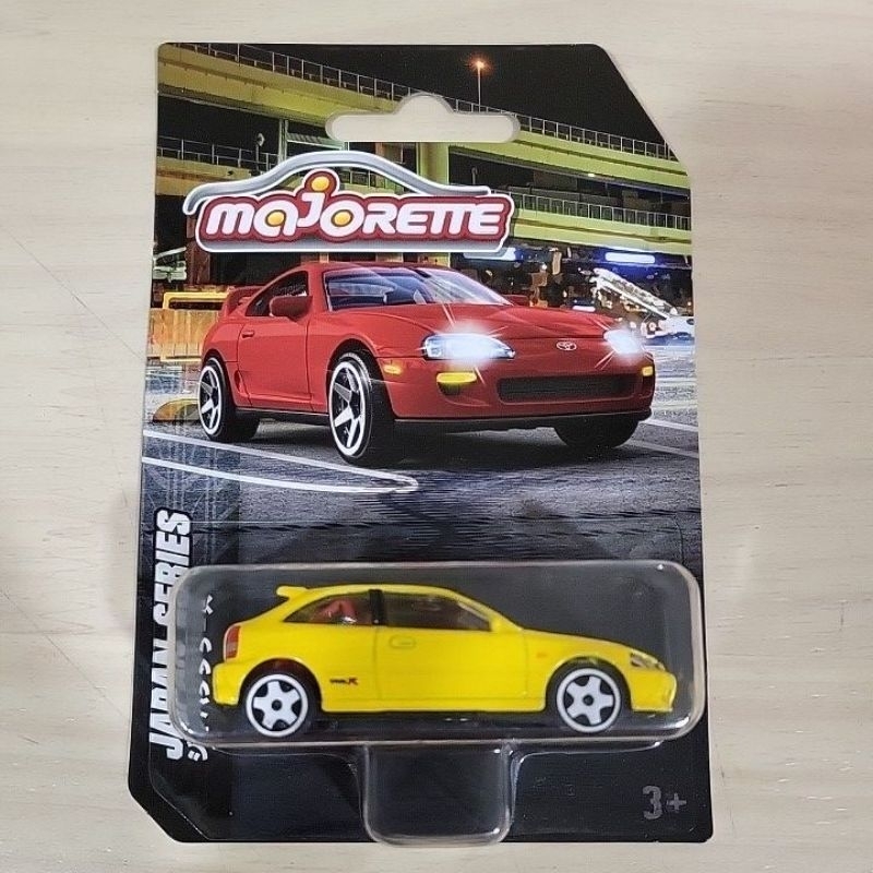 MAJORETTE Honda EK9 Civic Japan Series สีเหลือง Wave 3