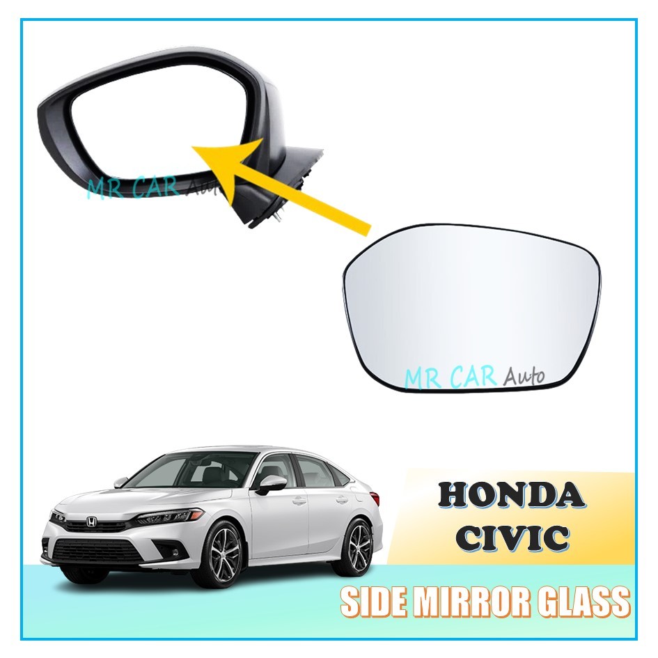 HONDA CIVIC FE T20 T24 2023-2024 กระจกมองข้าง