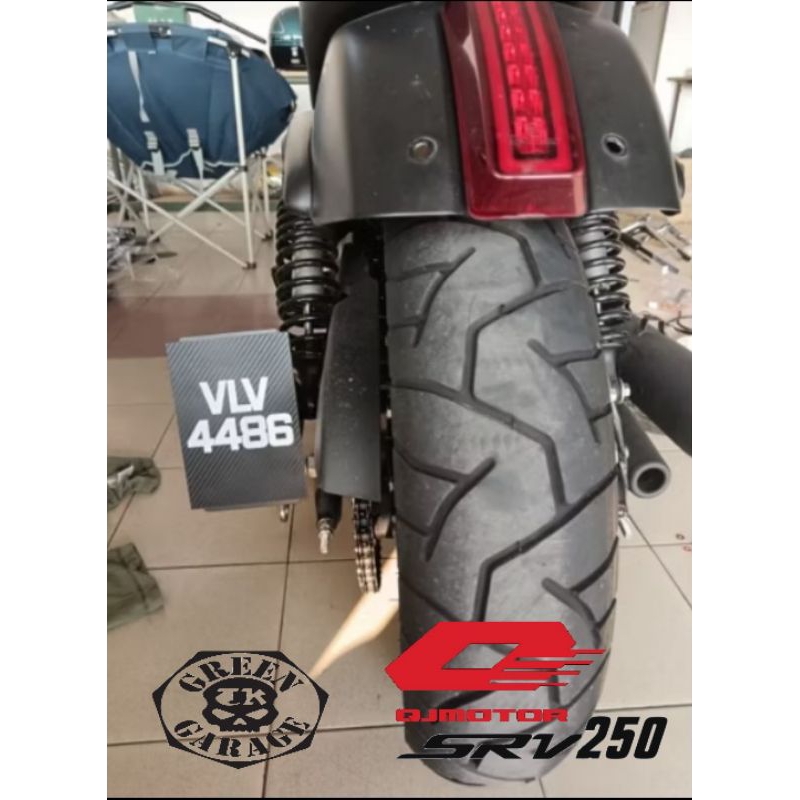 QJMOTOR SRV250 ที่ยึดจานด้านข้าง