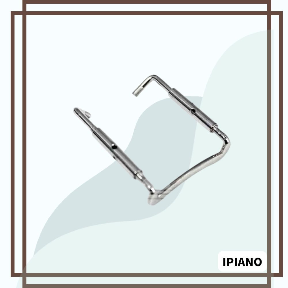 VIOLIN Chin Rest Brackets Clam - ขนาด 3/4 - 4/4