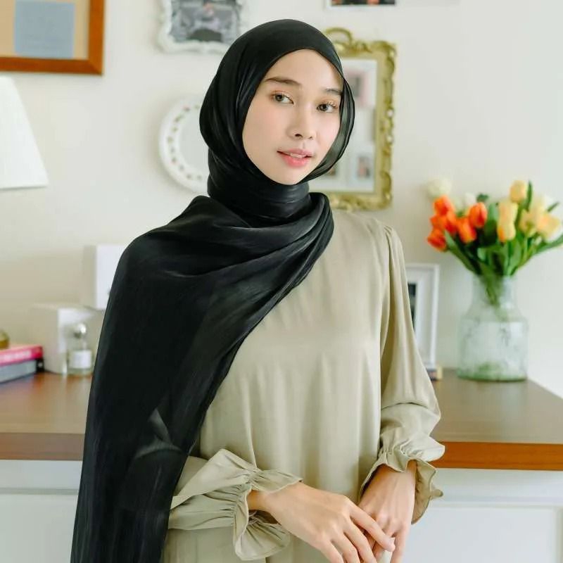 SHAWL SHIMMER SILK 1.8 BLACK EDITION