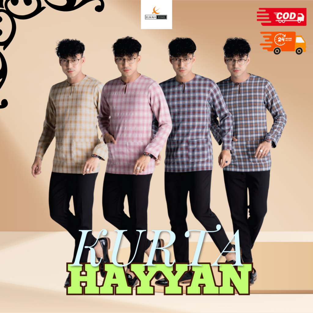 KURTA ELRAH KLASIK HAYAN โดย ELRAH EXCLUSIVE REGULAR FIT