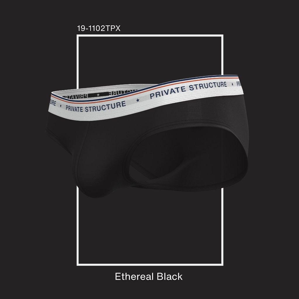 ชุดชั้นในชายโครงสร้างส่วนตัว CHUMM! Brief - Ethereal Black [4630]