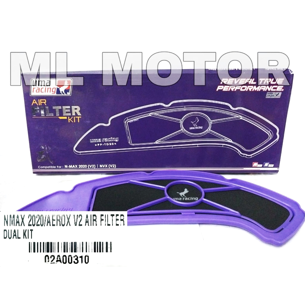 ชุดกรองอากาศ Uma Racing N-MAX 2020 / AEROX V2