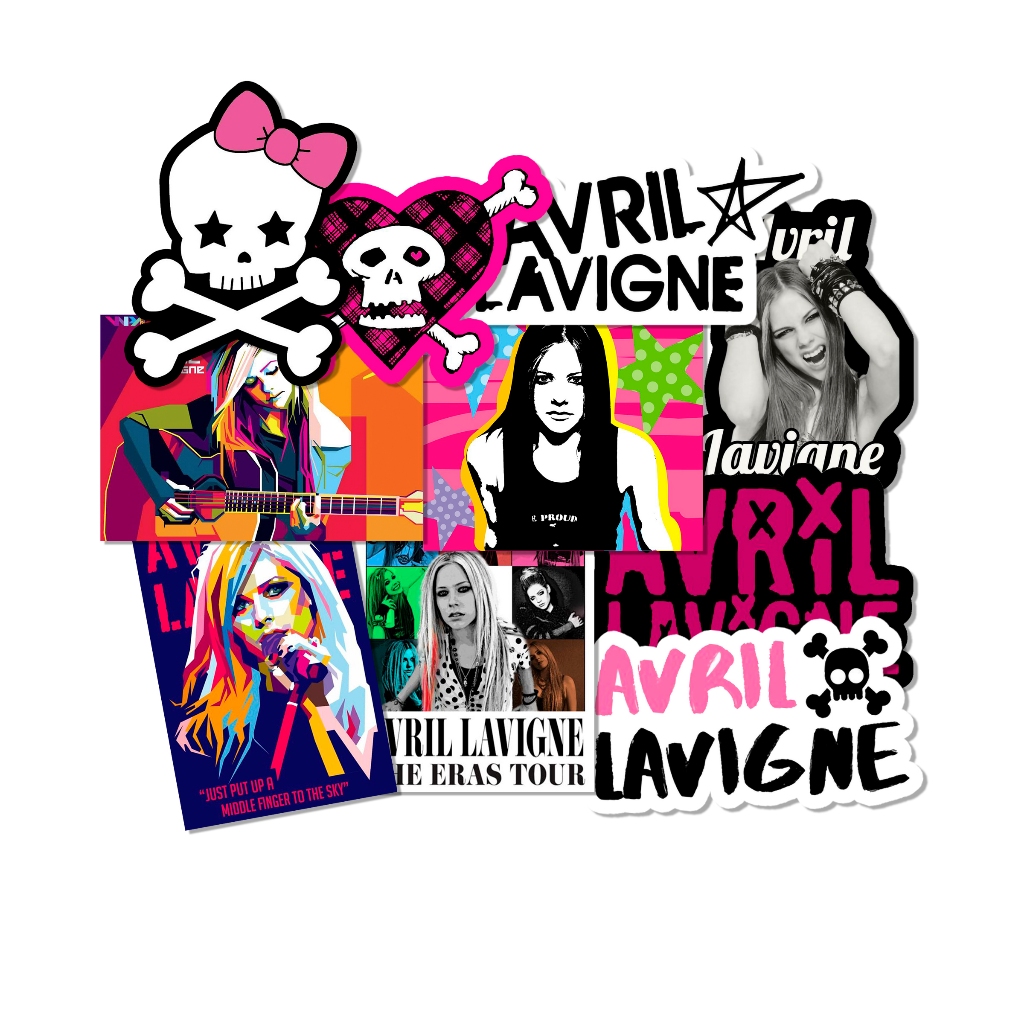 สติ๊กเกอร์วง Matte Avril Lavigne