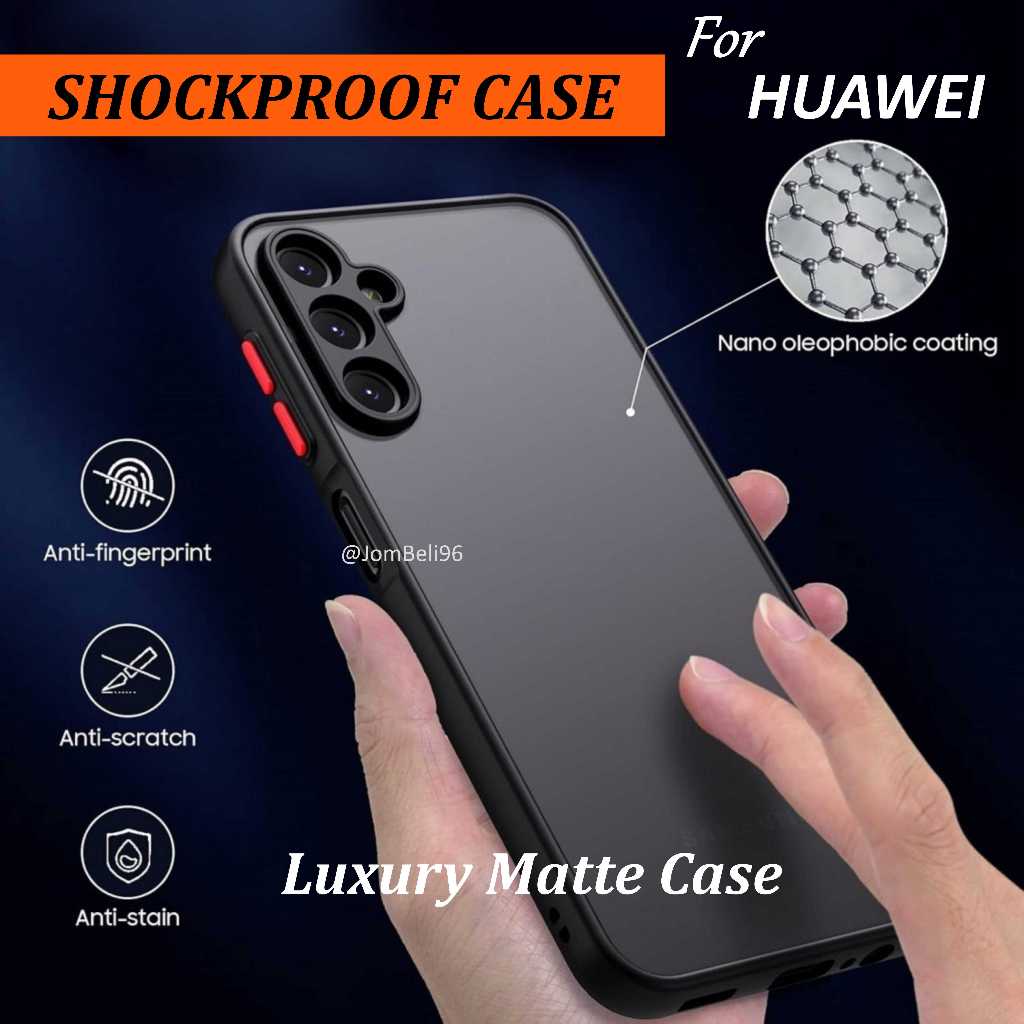 CASING HUAWEI NOVA 5T 3i P20 Y7A Y7 PRO Y9 2019 Y5 2018 HONOR X9B 90 LITE X8A X7A X7 X8 X6 4G 5G Mat