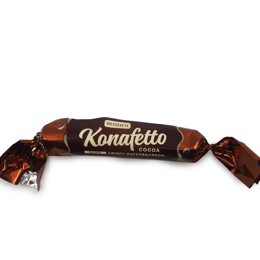 [มาใหม่]ROSHEN KONAFETTO COCOA NERO CRISPY WAFERS & CREAM ( 250G )