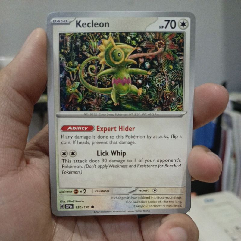 Pokemon TCG Kecleon Surging Sparks Shinji Kanda