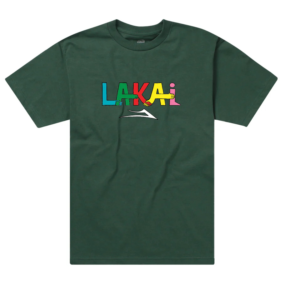 Lakai Community S/S Forest Green Tee (8041124)