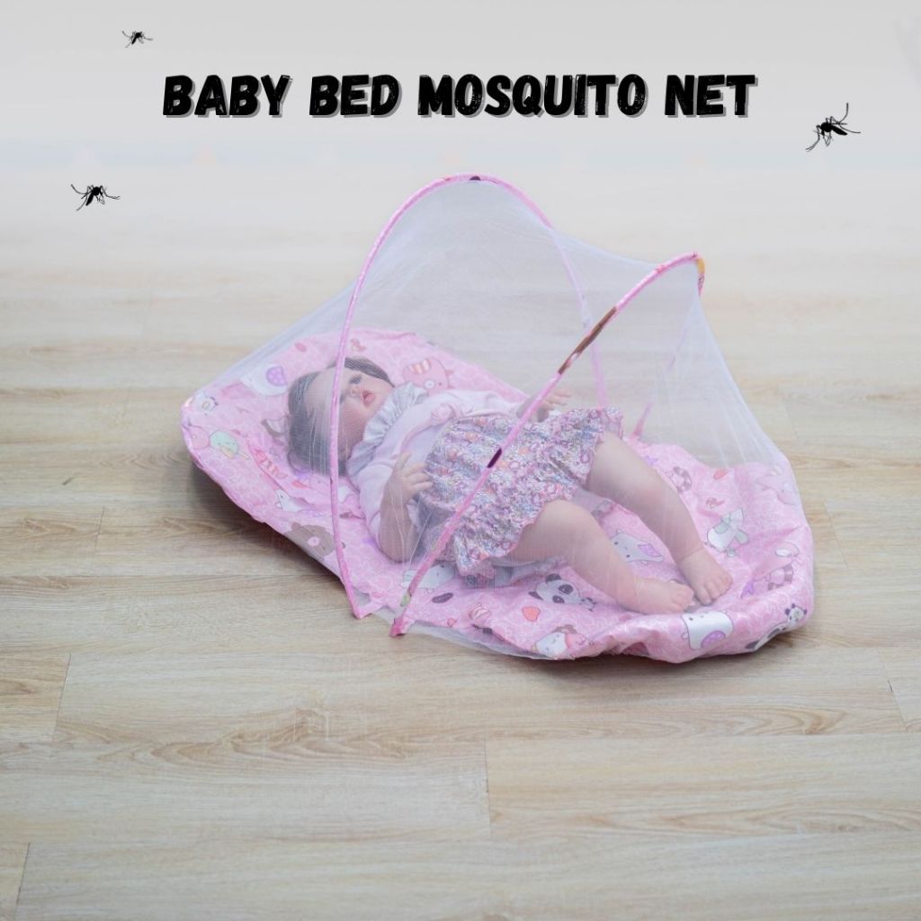 BABY BED MOSQUITO NET / BABY BED MOSQUITO NET / ผ้าฝ้ายเด็กพร้อมเสียง & PILLOW / ผ้าฝ้ายเด็กเพื่อใช้