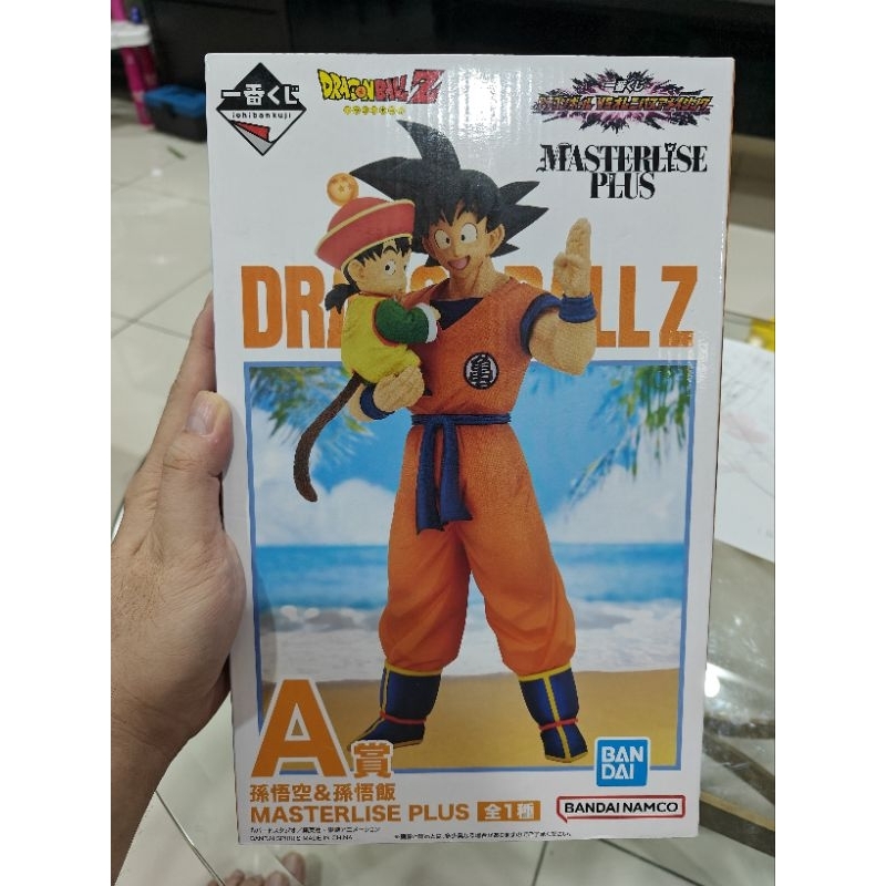 Bandai Dragonball Ichiban Kuji Masterlise Plus Goku Gohan รางวัล A