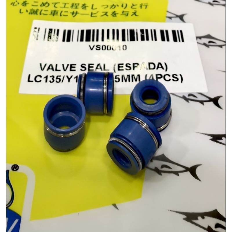 Espada LC135 Y15 Y16 4.5MM ชุดซีลวาล์ว (4 ชิ้น) ชุดซีลวาล์วคู่ SPRING