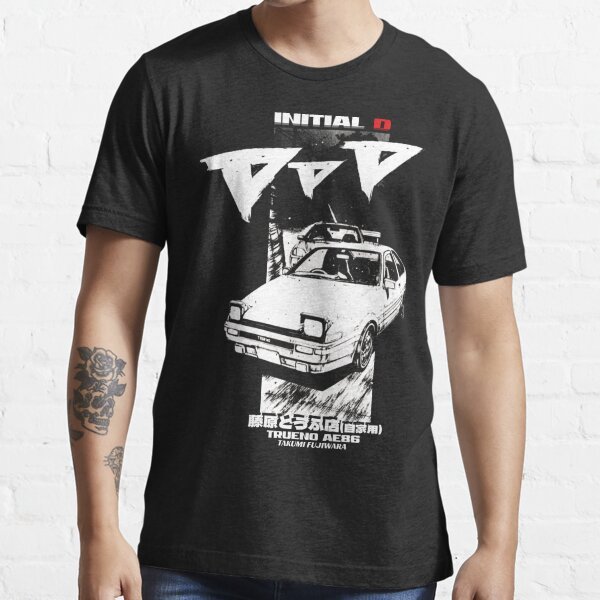 Initial D AE86 - เสื้อยืด Essential Design Wear