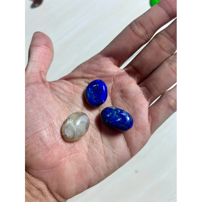 Set Mani Gajah Bersama Lapiz Lazuli