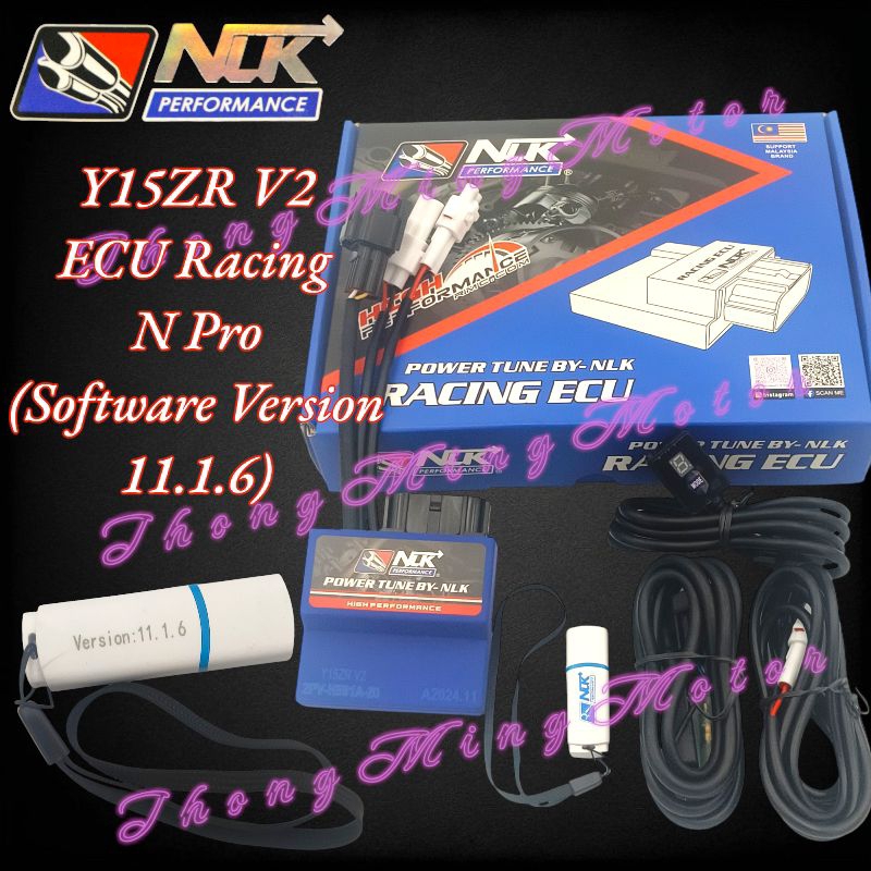 NLK ECU Racing, (Y15ZR V1/Y15ZR V2/RS150/RSX150/SRL115 FI/Y16ZR/NVX155/SYM VF3I/LCV8 FI/NVX15/NVX2/N