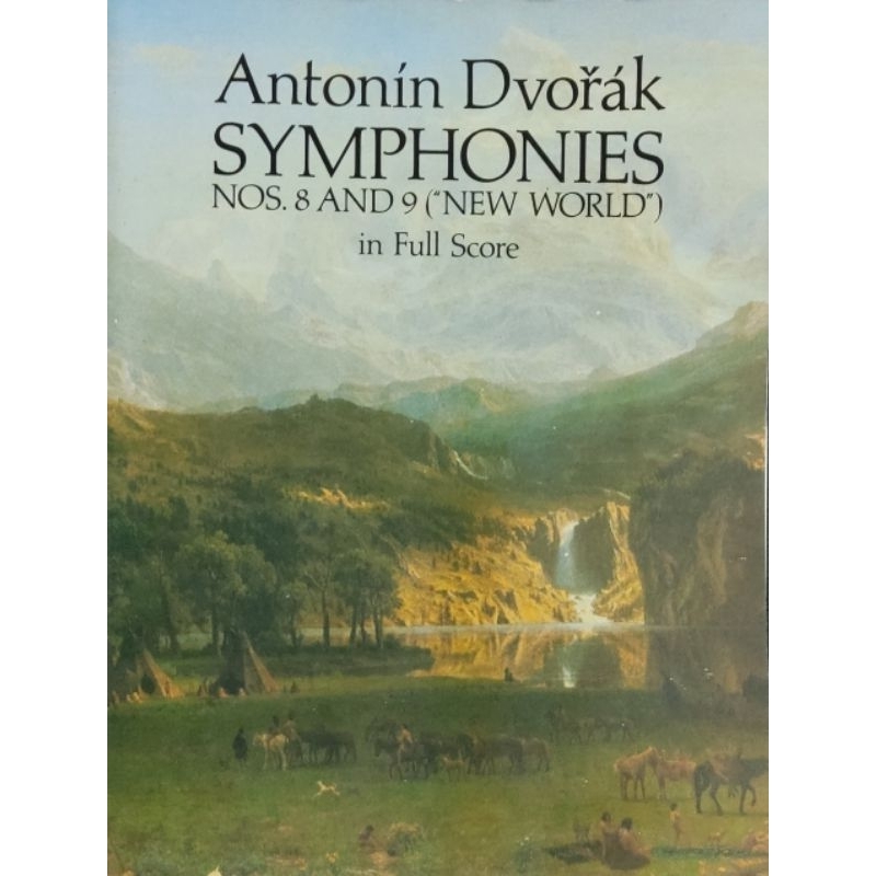 DVORAK ซิมโฟนี Nos.8 และ 9 ในคะแนนเต็ม
