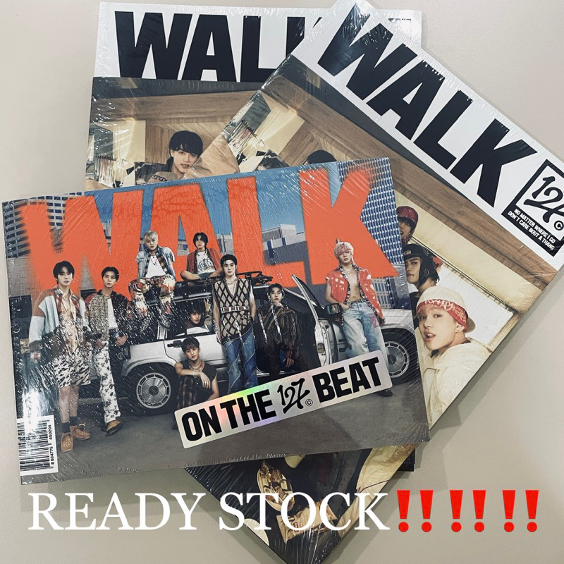Walk & Pocast Sealed Album Nct127 The 6th Album WALK (SMTOWN GLOBAL PHOTOBOOK Ver.)