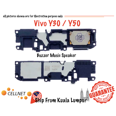 [Cellnet] Vivo v.vo Y30 5g / Y50 Buzzer Music Speaker Bottom Speaker New Sannel Pasang