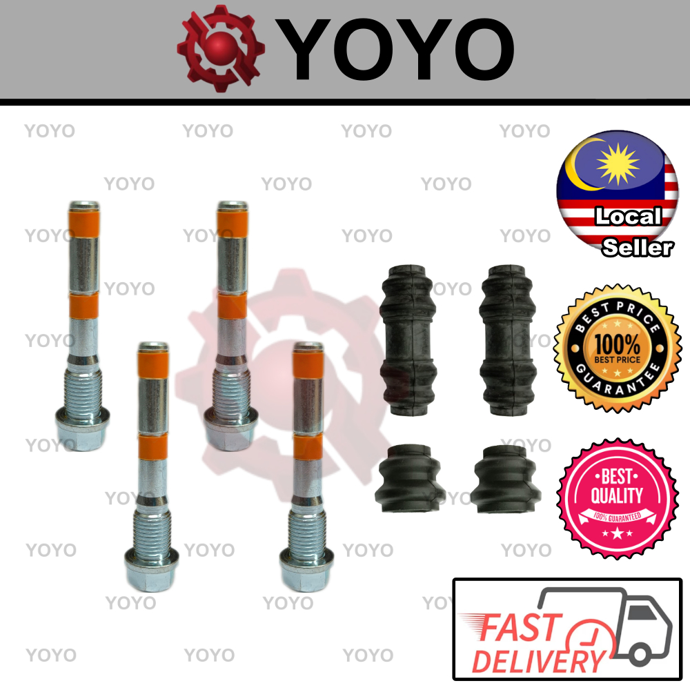 G17M92X17-FS (FRONT) Mitsubishi Lancer EVO 3 (ชุดเต็ม) Pinคาลิปเปอร์ดิสก์เบรก