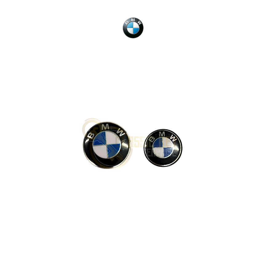 BMW 11mm/14mm Key Remote Badge สติกเกอร์โลโก้ E36 E39 E46 E90 M3 M5 M6 MSport