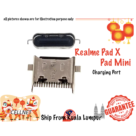 [Cellnet] Realme Pad X rmp2107 rmp2108 / Realme Pad mini rmp2105 rmp2106 พอร์ตชาร์จปลั๊กชาร์จเฉพาะให