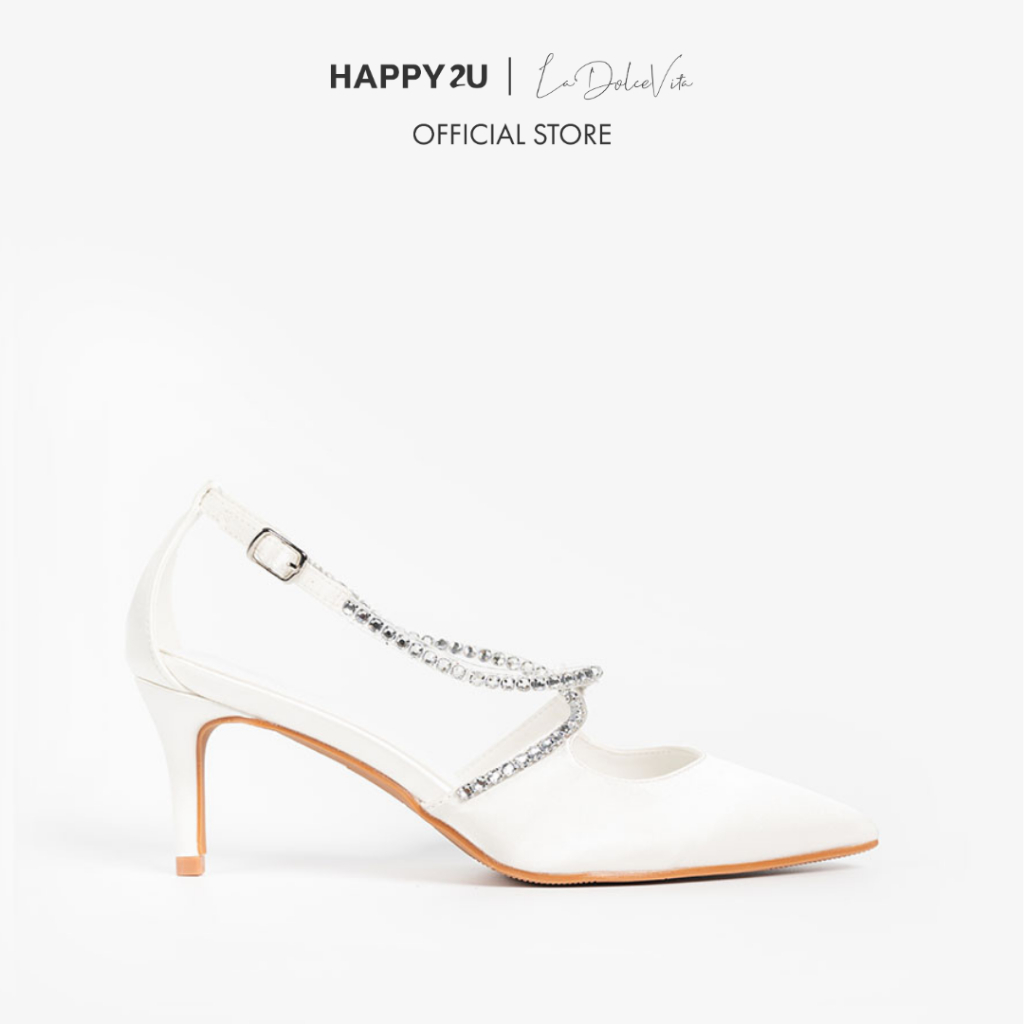 HAPPY2U Kasut Wanita Irene Glitter Strap Heels