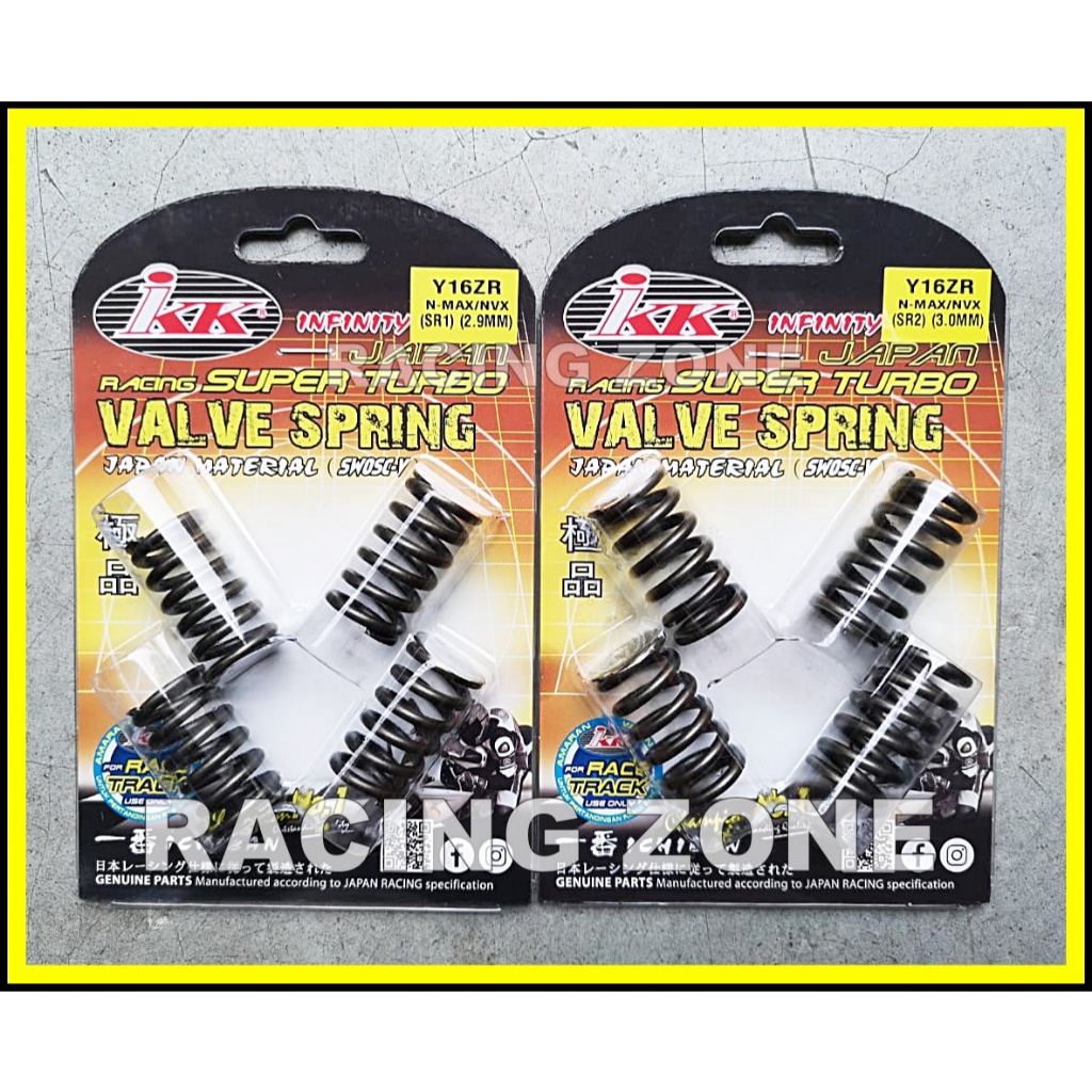IKK วาล์ว SPRING Y16ZR NVX NMAX NVX155 Y16 2.9MM 3.0 SR1 SR2