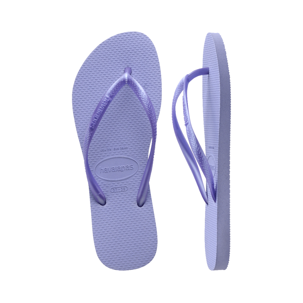 Havaianas Womens Slim Flip Flops - Lilac Breeze