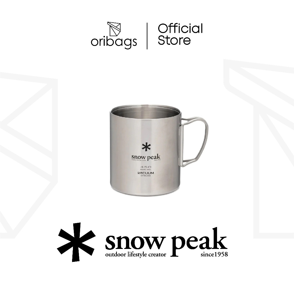 Snow Peak แก้วน้ําสแตนเลสสุญญากาศใน 450มล
