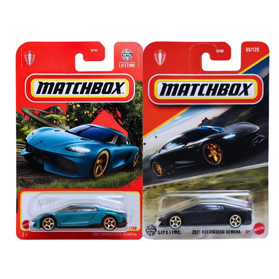Matchbox 2021 Koenigsegg Gemera Series สําหรับคอลเลกชันและ