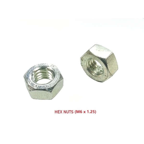 น็อต HEX (M6x1.25)**