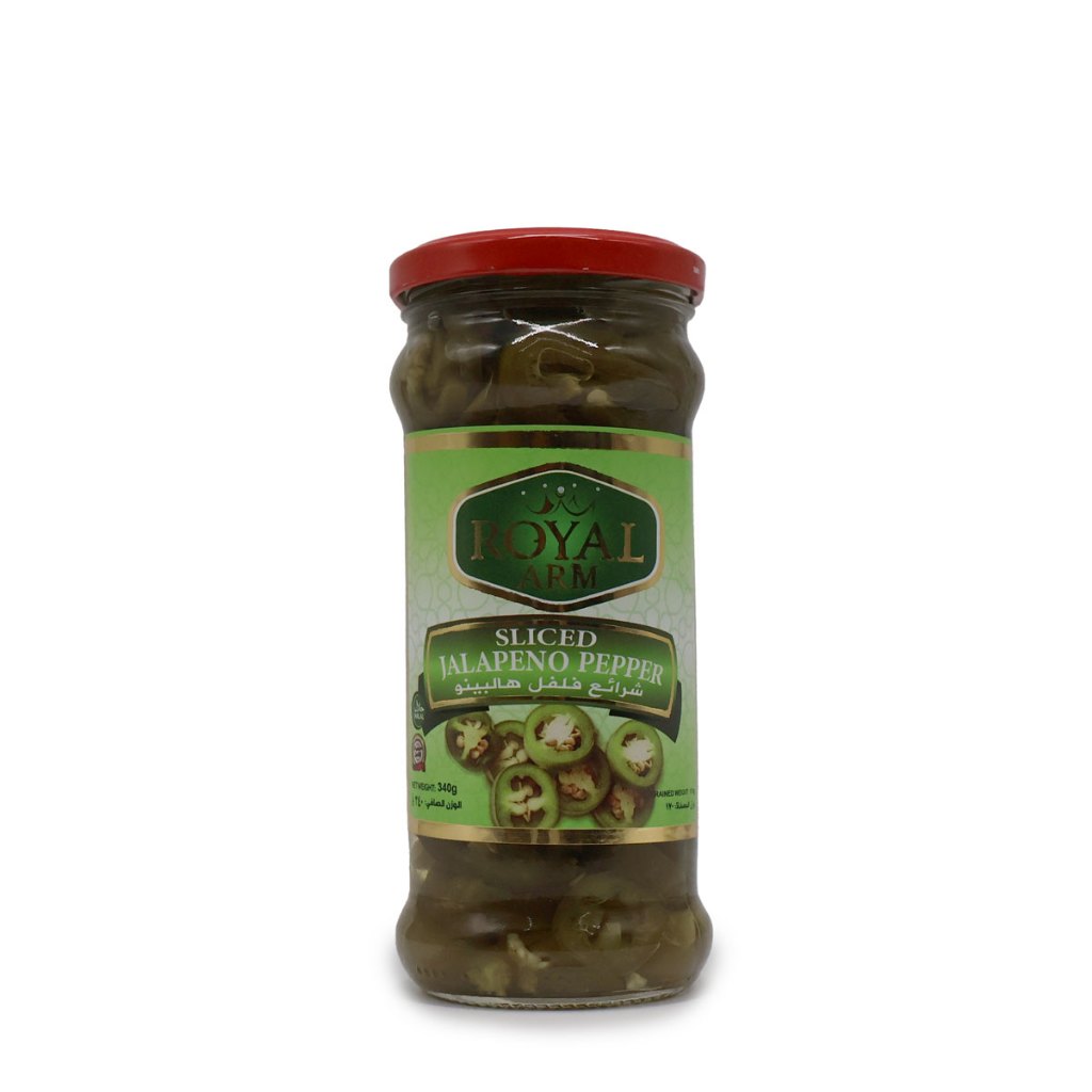 ROYAL ARM SLIED JALAPENO PEPPER {680g, 340g} Premium Quality jalapeno