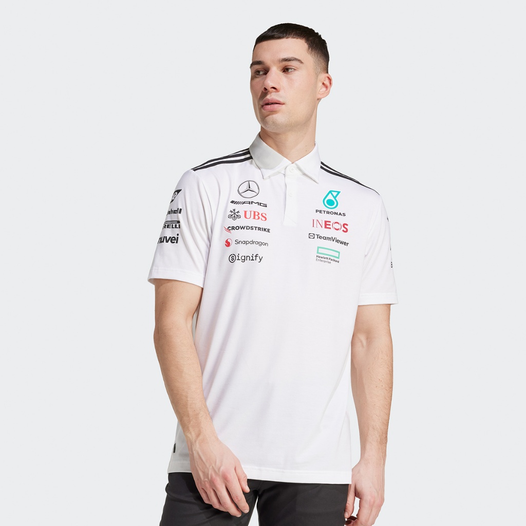 MERCEDES - AMG PETRONAS FORMULA ONE TEAM POLO WHITE MEN