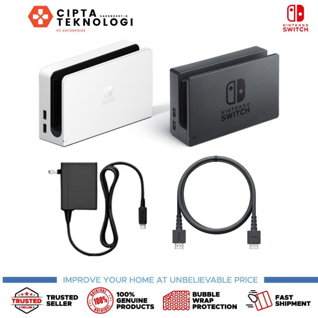 Nintendo Switch Dock / Charger / Grip / สาย HDMI / สายรัด