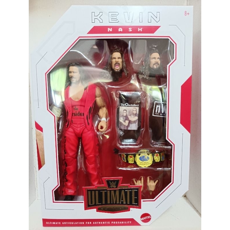 Mattel WWE Ultimate Edition Kevin Nash NWO The Outers Wrestling Action Figure