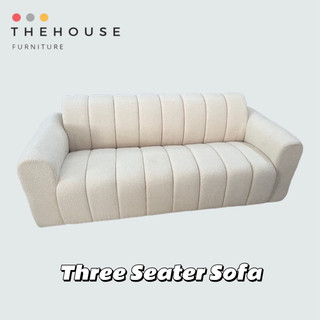 TH Special Customize Fabric Three Seater Sofa Nordic Style Sofa Living Room Home Comfortable Seating Sofa Ruang Tamu