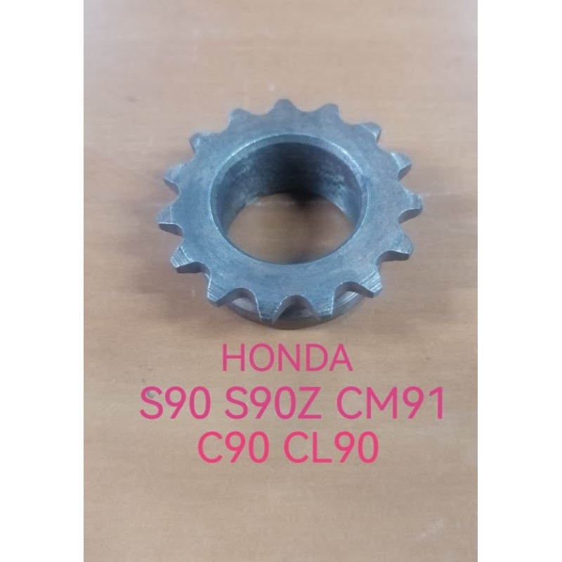 HONDA S90 S90Z CM91 C90 CL90 NOS CAM CHAIN TIMING SPROKET 15T