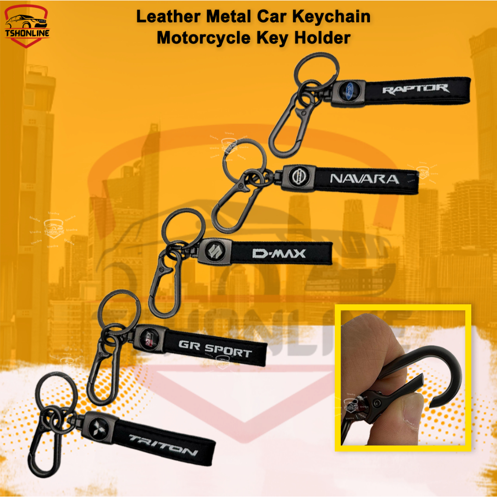 พวงกุญแจ พวงกุญแจหนัง พวงกุญแจ Raptor Triton Dmax Navara GR Sport