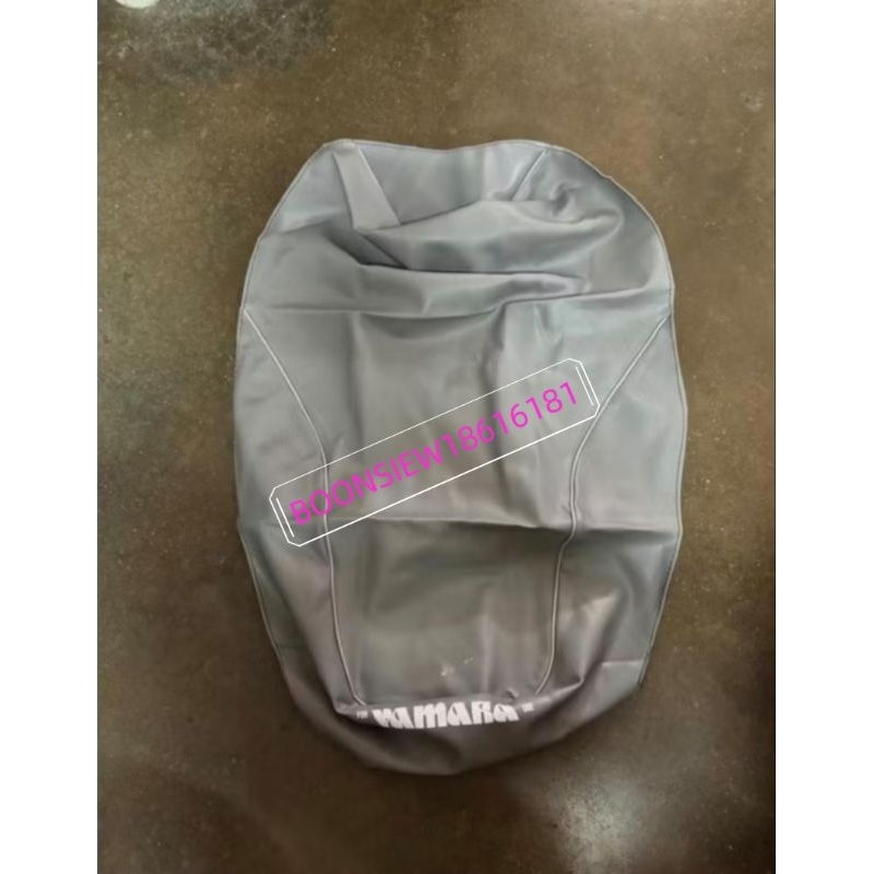 GBO/RG SPORT/SPORT TWO/Y110 SS/VS125/RGV/TXR/Y100 ฝาครอบที่นั่ง SARUNG KUSYEN GREY KELABU KAIN SARUN