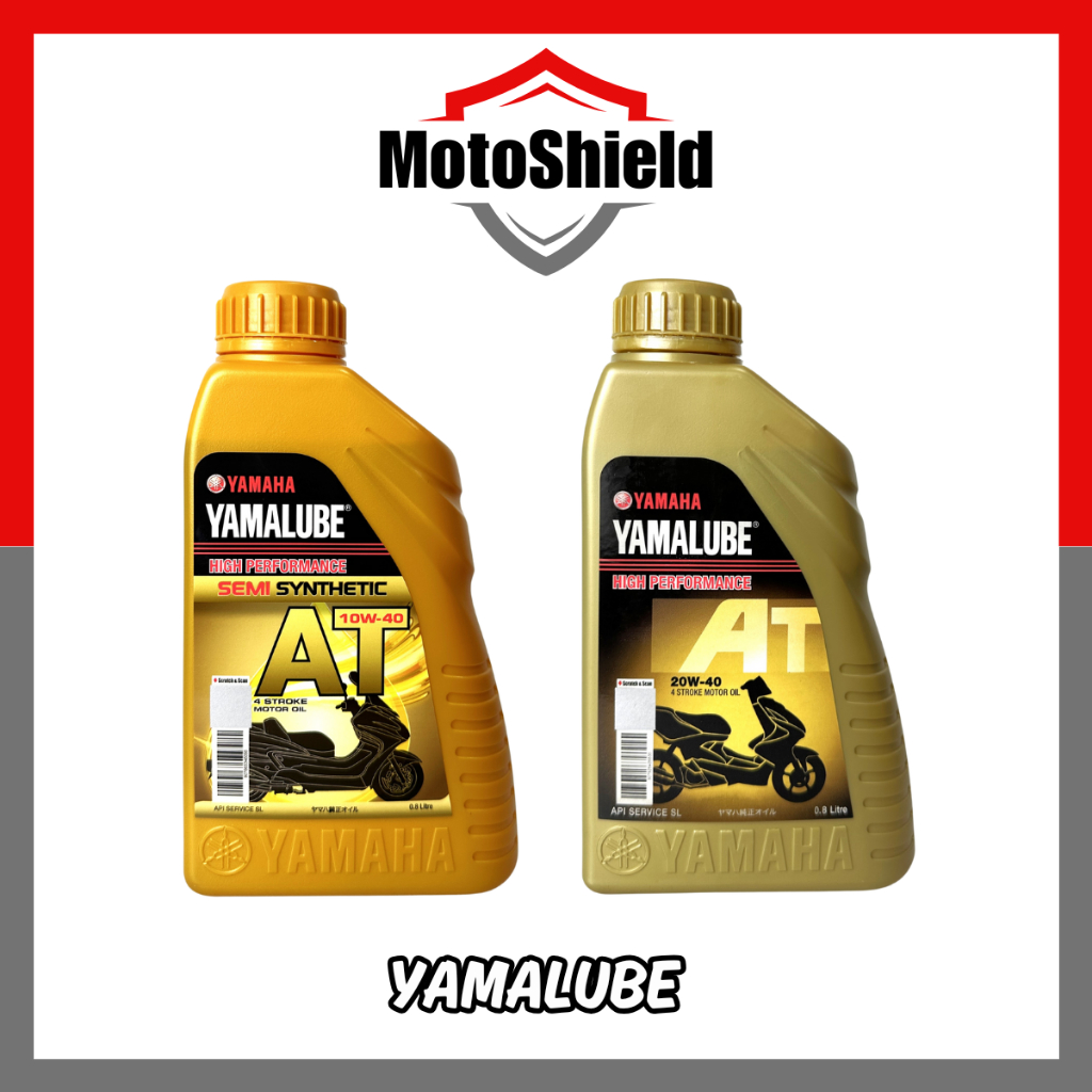 YAMALUBE AT 20W-40 / AT SEMI 10W-40 น้ํามันมอเตอร์ไซค์