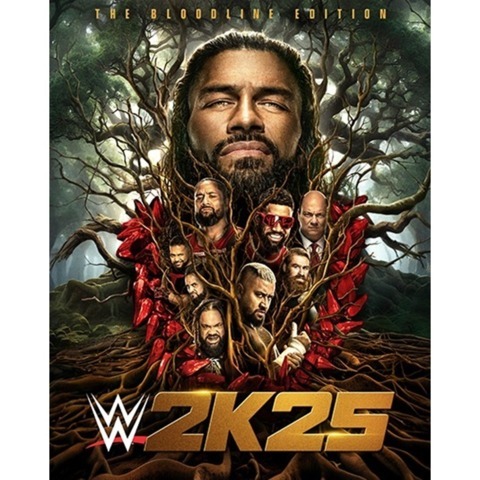 WWE 2K25 The Bloodline Edition - เกมพีซีออฟไลน์พร้อมดีวีดี