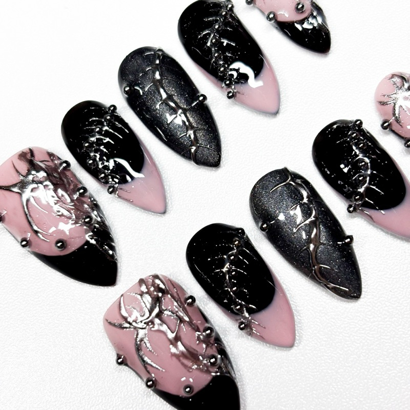 Rebelle Handmade Press-On Nails (Dominant Collection 2)