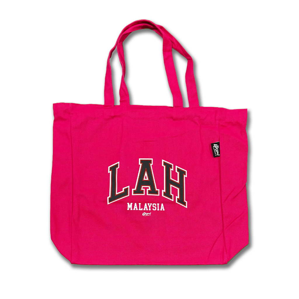 APOM Tote Bag - LAH (สีชมพู)
