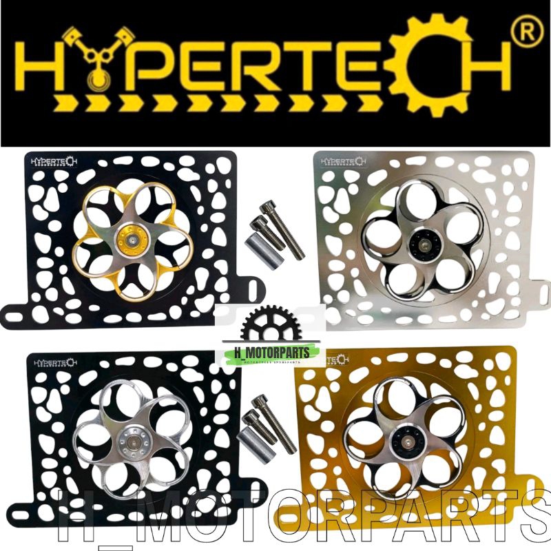 Hypertech CNC RADIATOR COVER SPINNER NVX 155 NVX V1 V2 ฝาครอบวิทยุ COOLANT พร้อม SPINNER NVX155 V1 N