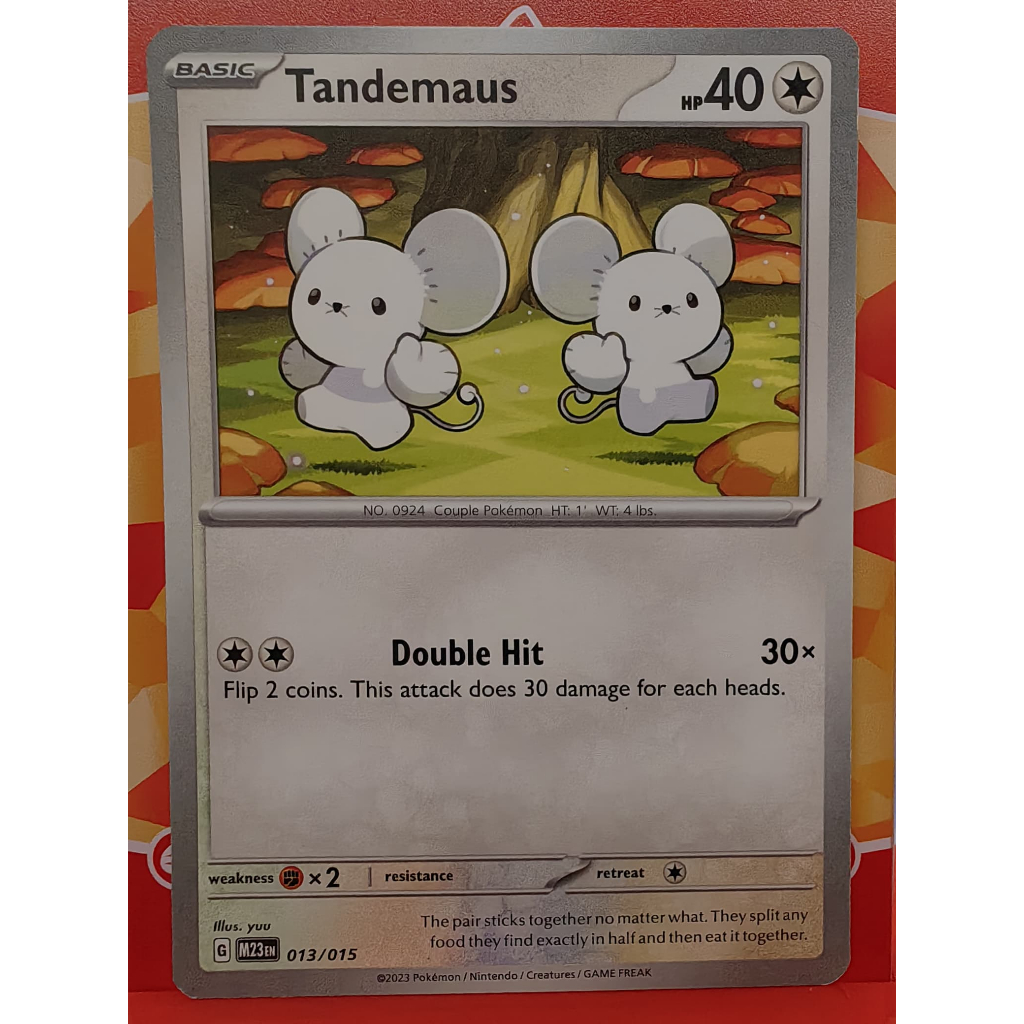 Tandemaus :013/015 / Promo- McDonald's Promos 2023 (M23)