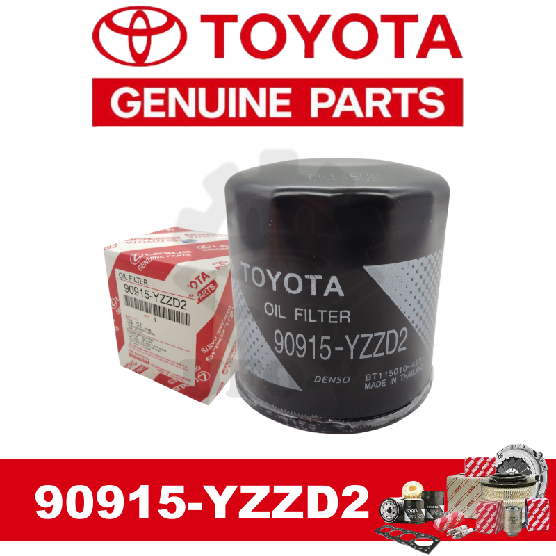 90915-YZZD2 กรองน้ํามันสําหรับ Toyota Hilux KUN25/GUN125, Alphard MNH10, Estima TCR10/MCR30, Supra J