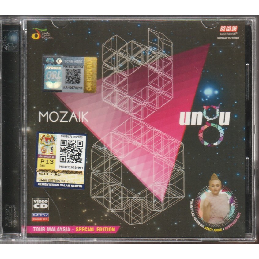 วีซีดี UNGU : MOZAIK
