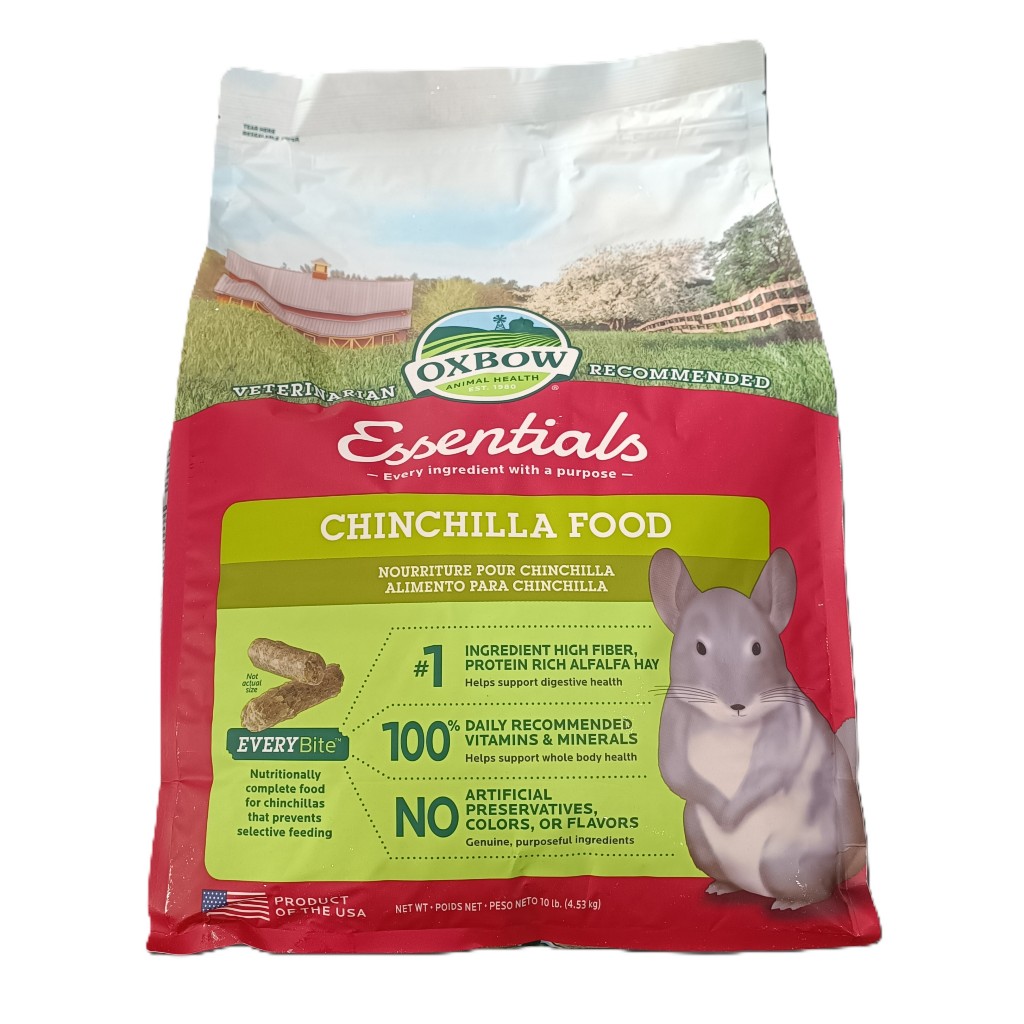 OXBOW Essentials อาหารชินชิล่า 10LB
