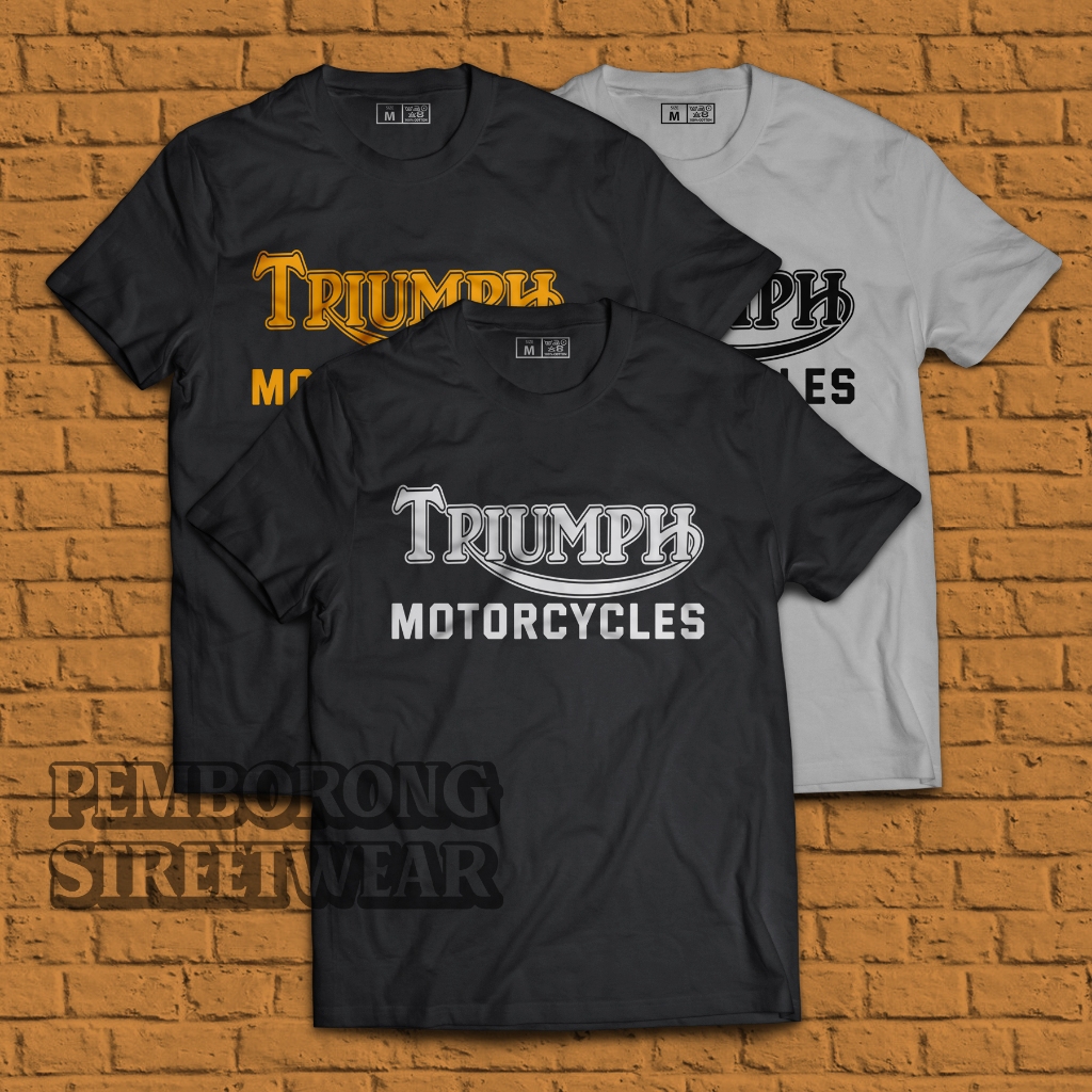 190gsm เสื้อยืด ยี่ห้อ TRIUMPH