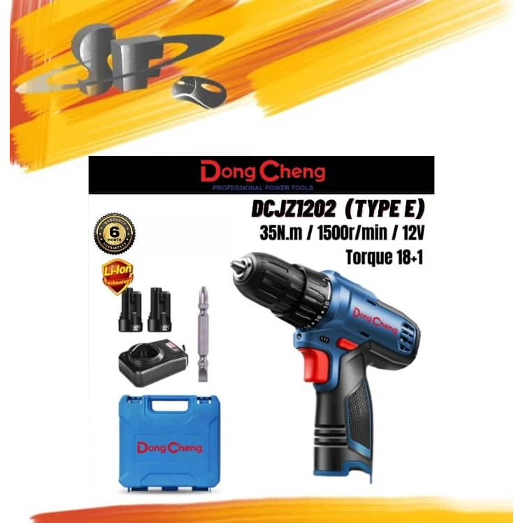 DRILL CORDLESS 12V, DCJZ1202E, CHEN DONGG, รับประกัน 6 เดือน